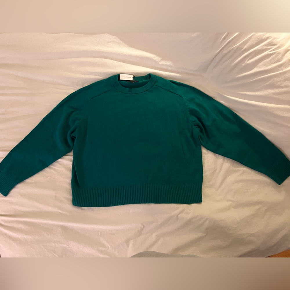 Banana Republic Emerald Green Crewneck Sweater